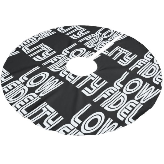 Jupon De Sapin En Polyester Brossé Faible fidélité (Angle)