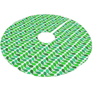 Jupon De Sapin En Polyester Brossé Feuilles danois du milieu du siècle, Emerald et Li