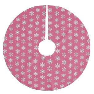 Jupon De Sapin En Polyester Brossé Flacons de neige blancs 3 jours, Arrière - plan pe
