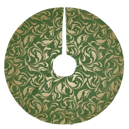 Jupon De Sapin En Polyester Brossé Flèches d'or (Devant)