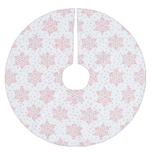 Jupon De Sapin En Polyester Brossé Flèches roses
