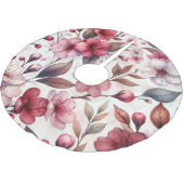 Jupon De Sapin En Polyester Brossé Fleur de Cerisier (Angle)