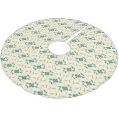 Jupon De Sapin En Polyester Brossé Fleur d'Ivoire Royale Joyeuse (Angle)