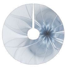 Fleur imaginaire fractale bleue douce et tendresse