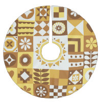 Floral scandinave : Carte Vintage Abstraite.