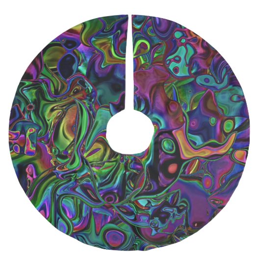 Jupon De Sapin En Polyester Brossé Fonte cérébrale (Devant)