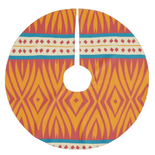 Jupon De Sapin En Polyester Brossé Formes dans de rétros couleurs