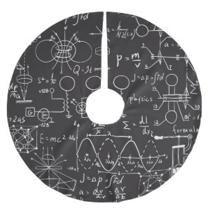 Jupon De Sapin En Polyester Brossé Formules scientifiques : Patte de calcul du tablea