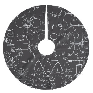 Jupon De Sapin En Polyester Brossé Formules scientifiques : Patte de calcul du tablea