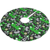 Jupon De Sapin En Polyester Brossé Fox Nordic Scandinavian Folk Art nappe (Angle)