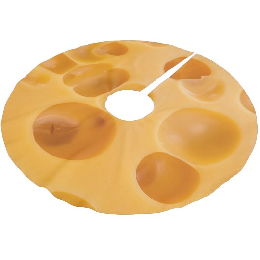 Jupon De Sapin En Polyester Brossé Fromage isolé, belle conception (Angle)