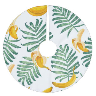 Jupon De Sapin En Polyester Brossé Fruits de la Jungle : Vintage vif