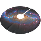 Jupon De Sapin En Polyester Brossé Galaxie spirale barrée NGC 1672 Image d'astronomie (Angle)