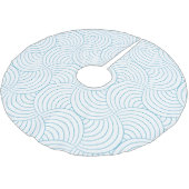 Jupon De Sapin En Polyester Brossé geometric #2 (Angle)