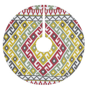Jupon De Sapin En Polyester Brossé Géométrie turque indienne : Carrelage Arrière - pl