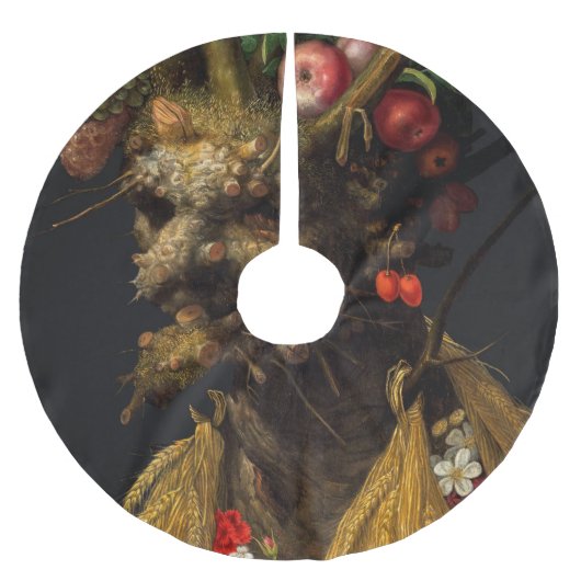 Jupon De Sapin En Polyester Brossé Giuseppe Arcimboldo - Quatre saisons en une tête (Devant)