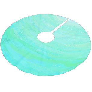 Jupon De Sapin En Polyester Brossé Glace à la menthe