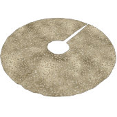 Jupon De Sapin En Polyester Brossé Gold Glam Glitzy Parties scintillant Empreinte de  (Angle)