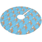 Jupon De Sapin En Polyester Brossé Greyhound dog (Angle)