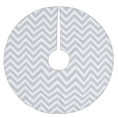 Jupon De Sapin En Polyester Brossé Gris Tailles Chevron (Devant)