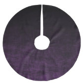 Jupon De Sapin En Polyester Brossé Grunge Ombre noir et violet texture (Devant)