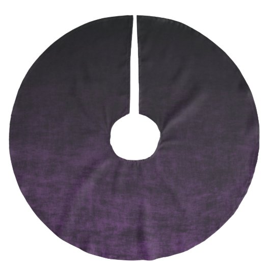 Jupon De Sapin En Polyester Brossé Grunge Ombre noir et violet texture (Devant)