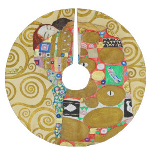 Jupon De Sapin En Polyester Brossé Gustav Klimt Exécution Nouveau Couple