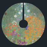 Jupon De Sapin En Polyester Brossé Gustav Klimt Fleur Jardin Cottage Nature<br><div class="desc">Un beau tableau de jardin - c'est un tableau classique de Gustav Klimt,  appelé Cottage Garden,  ou Bauergarten,  1907,  qui est un gros plan d'un jardin fleuri,  un tableau floral coloré.</div>