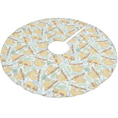 Jupon De Sapin En Polyester Brossé Hanging Sloths (Angle)