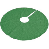 Jupon De Sapin En Polyester Brossé Hexagones verts imbriqués (Angle)
