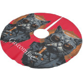 Jupon De Sapin En Polyester Brossé Hip Cat cool Thunder_Cove (Angle)