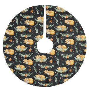 Jupon De Sapin En Polyester Brossé Hiver Cogecore Couchage Fox Noir