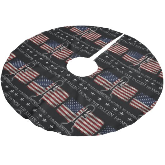 Jupon De Sapin En Polyester Brossé Honorez tombé (Angle)