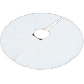 Jupon De Sapin En Polyester Brossé Housse d'arbre (Polyester brossé) (Angle)