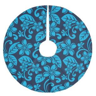 Jupon De Sapin En Polyester Brossé ÎLE PLUMERIA (Bleu x 2)