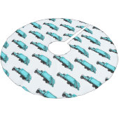 Jupon De Sapin En Polyester Brossé Illustration de camion à ordures (Angle)