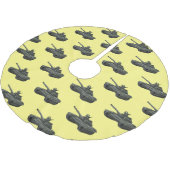 Jupon De Sapin En Polyester Brossé Illustration de caricature de réservoir (Angle)