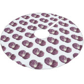 Jupon De Sapin En Polyester Brossé Illustration de chou rouge (Angle)