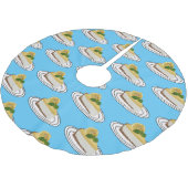 Jupon De Sapin En Polyester Brossé Illustration de citron cheesecake (Angle)