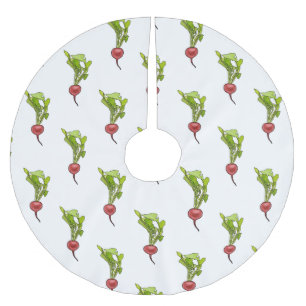 Jupon De Sapin En Polyester Brossé Illustration de dessin Radish