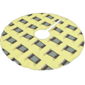 Jupon De Sapin En Polyester Brossé Illustration de dessin télévisé (Angle)