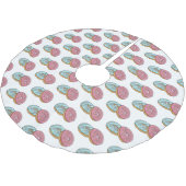 Jupon De Sapin En Polyester Brossé Illustration de Donut (Angle)