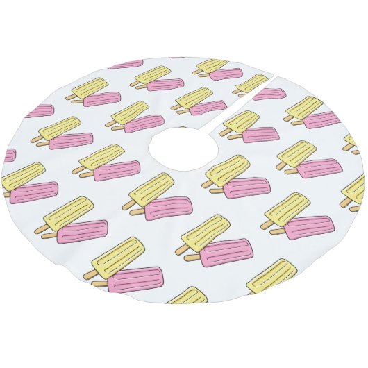 Jupon De Sapin En Polyester Brossé Illustration de Ice pop (Angle)