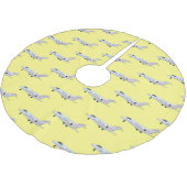 Jupon De Sapin En Polyester Brossé Illustration de jet privé (Angle)