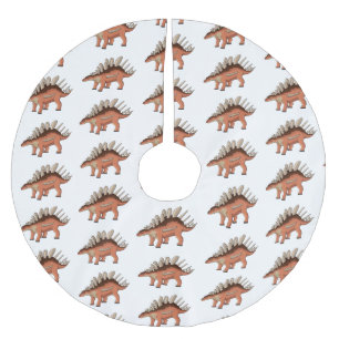 Jupon De Sapin En Polyester Brossé Illustration de Kentrosaurus