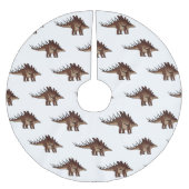 Jupon De Sapin En Polyester Brossé Illustration de Kentrosaurus (Devant)