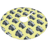 Jupon De Sapin En Polyester Brossé Illustration de la caméra (Angle)