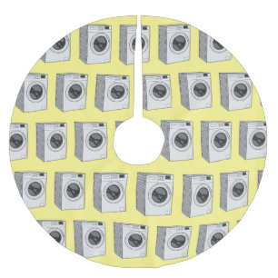 Jupon De Sapin En Polyester Brossé Illustration de la machine à laver