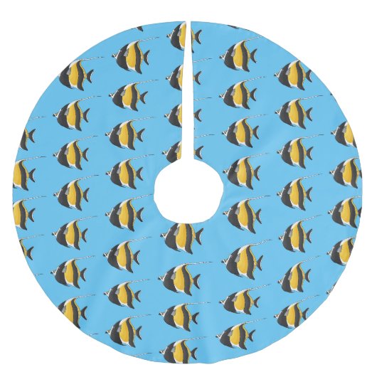 Jupon De Sapin En Polyester Brossé Illustration de l'idole mauresque (Devant)