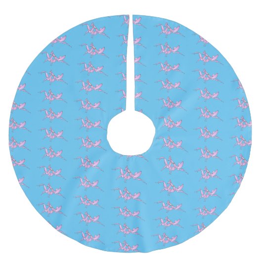 Jupon De Sapin En Polyester Brossé Illustration de l'orchidée mante (Devant)